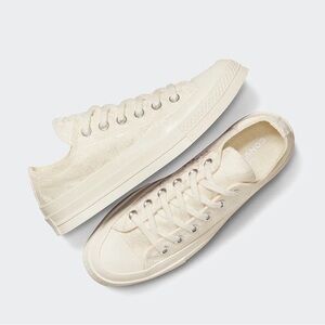 New! WOMEN'S CONVERSE CHUCK 70 LACE SHOES VINTAGE WHITE​